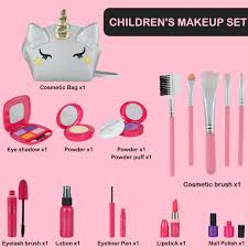 retrok 14pcs kids makeup kit real