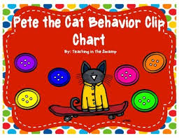 Pete The Cat Behavior Clip Chart
