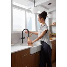 kitchen faucet in matte black 22974 bl