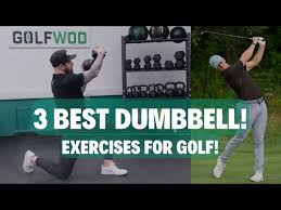 dumbbell golf fitness in just 8 minutes