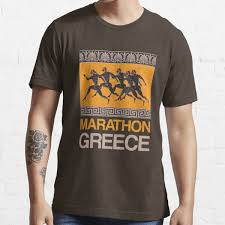 Die website der griechenland zeitung. Athen Marathon Griechenland T Shirt Von Portokalis Redbubble