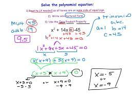 I Can Solve A Polynomial Equation By