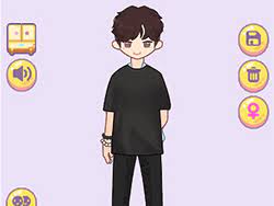 dress up bean play now for