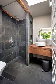 Gray Tile Bathroom And Wall Color Ideas