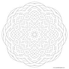 Résultat de recherche d'images pour "coloriage à imprimer mandala"