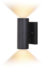 Vaxcel T0551 Chiasso 8 In H Led Outdoor Wall Light Textured Black