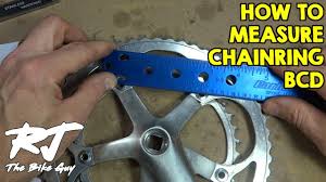 How To Measure Crank Chainrings Size Bcd