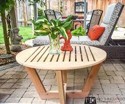 patio coffee table diy coffee table