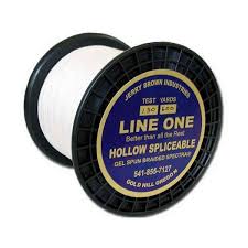 Jerry Brown Line One Hollow Core Spectra Braided Line 150yds 500lb