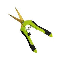 hydro crunch 6 5 in gardening hand pruning shear with straight stainless steel blades
