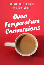 Common Oven Temperature Conversions Oventales