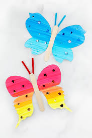 How To Make A Fluttering Paper Butterfly Craft
