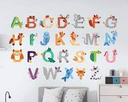 Alphabet Kids Stickers Letter Stickers