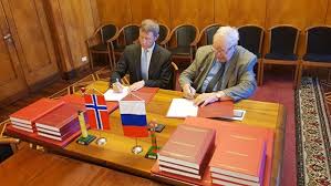Besøk eller jobbreise i en annen by? Norge Russland Ny Grenseavtale Mellom Russland Og Norge Er Undertegnet