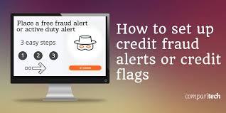 how to place credit fraud alerts flag