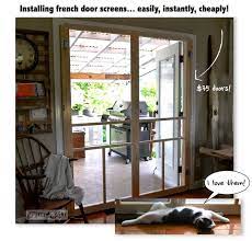 Install Screen Door For French Doors