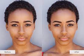 fix eyebrows in photos using app for