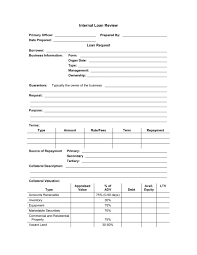 Loan Application Review Form Template Word Pdf By