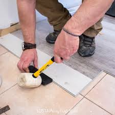 Lifeproof can be installed over wood or concrete subfloor, even over existing vinyl or tile floor. Installing Vinyl Plank Flooring Lifeproof Waterproof Rigid Core Sustain My Craft Habit