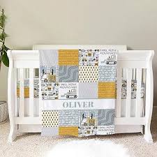 Personalized Crib Bedding Set For Baby