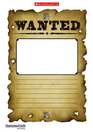 How to make posters in minecraft with a custom image on a map using no mods. Wanted Poster Template Primary Ks1 Ks2 Teaching Resource Scholastic