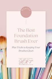 the best foundation brush and the