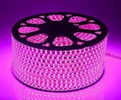 100 Meter Flexible Waterproof Pink Led Rope Light With Adapter Pack 0f D Mak India