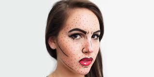 best pop art halloween makeup tutorial