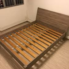 ikea nyvoll bed frame queen size