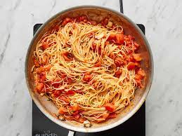 tomato and garlic pasta recipe