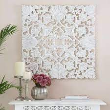 Square Medallion Mdf Wooden Wall Art