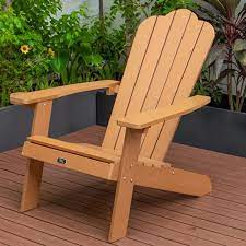 Wood Adirondack Chair Backyard Outdoor