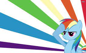 my little pony rainbow dash