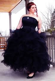 Plus size wedding dresses and bridal gowns. Black Dress Bride Plus Size Wedding Gowns Wedding Dresses Plus Size Black Wedding Dresses
