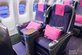 review thai airways business cl