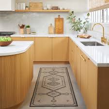 kitchen rug that matches your cabinets