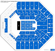 at t center concert seating chart