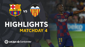 Barcelona is 5th on the table with 20 points from 12 played matches. Highlights Fc Barcelona Vs Valencia Cf 5 2 Youtube