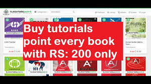 tutorials point pdf books