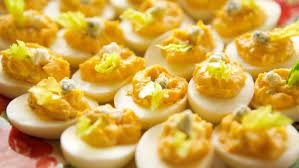 Pioneer Woman Deviled Eggs With Blue Cheese gambar png