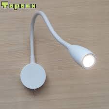 topoch wall mounted bedside lights on