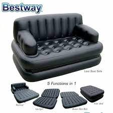 Black Bestway 5 In 1 Sofa Bed For Home