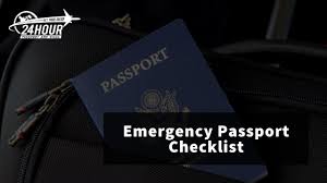 emergency pport checklist 24 hour
