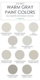 The Best Warm Gray Paint Colors Life