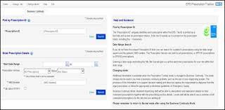 about the eps prescription tracker