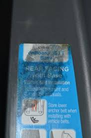 Safety 1st Car Seat Base Expires In