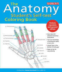 Anatomy Students Self Test Coloring Book Amazon Co Uk Ken