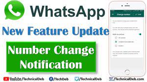how to change whatsapp number without