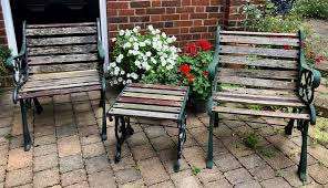 Garden Seats Plus Matching Table