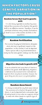 genetic drift a complete explanation of it
